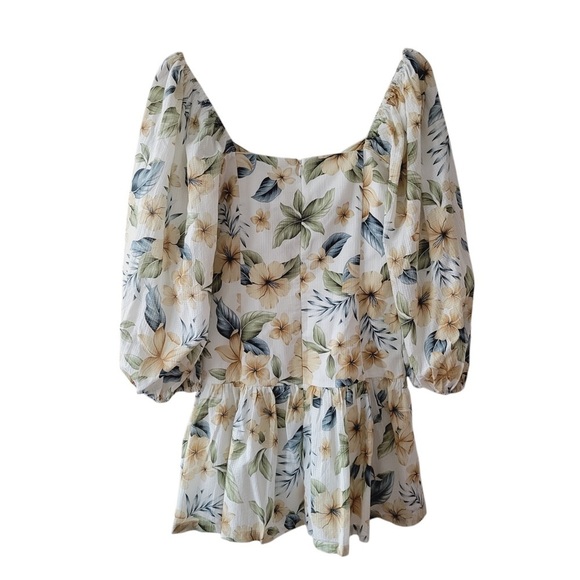 Bec & Bridge Floral Fleurette Mini Dress - Picture 3 of 13